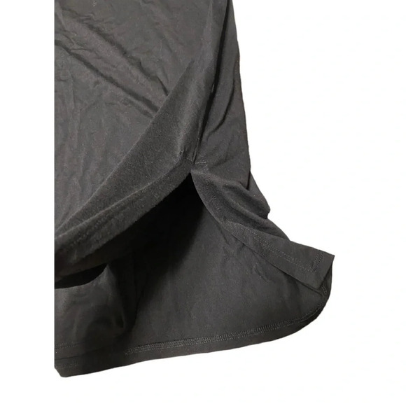 Eileen Fisher Fine Jersey Black Maxi Dress - Picture 6 of 9